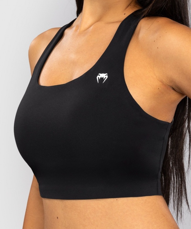 Спортивный топ женский Venum Essential - Black | Фото 4