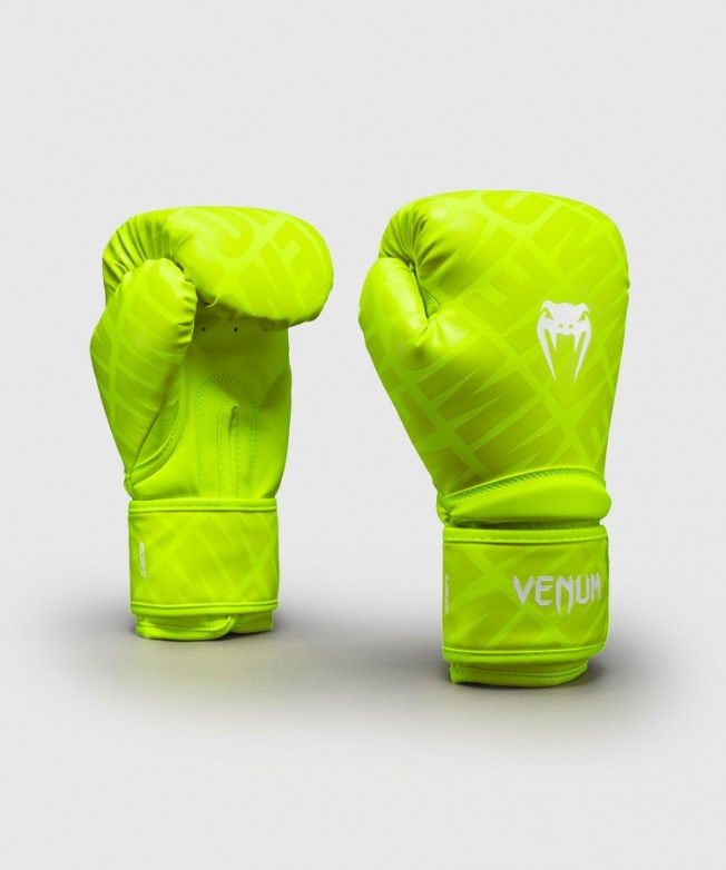 Перчатки боксерские Venum Contender 1.5 XT 3D - Neon Yellow | Фото 1