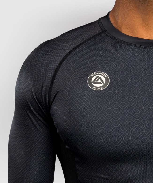 Рашгард Venum x Roger Gracie LS - Black | Фото 3