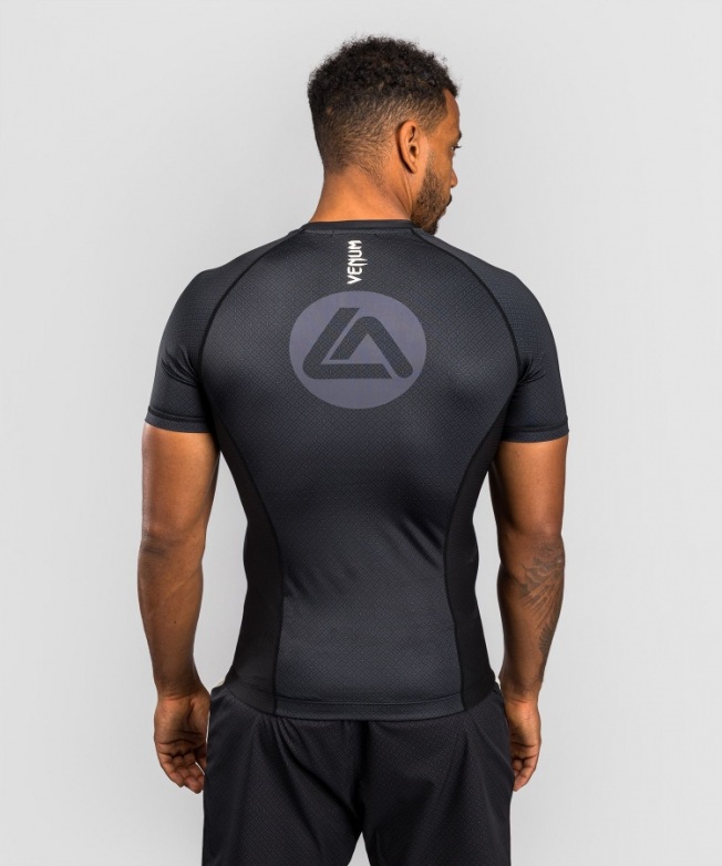 Рашгард Venum x Roger Gracie SS - Black | Фото 1