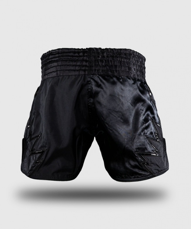 Тайские шорты Venum Inferno 2.0 - Black/Grey | Фото 3