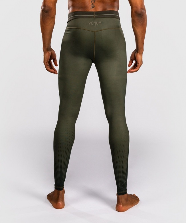 Компрессионные штаны Venum Stealth - Khaki/Dark Green | Фото 3