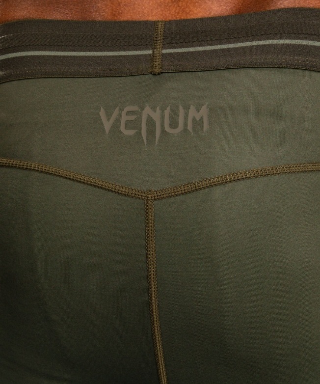 Компрессионные штаны Venum Stealth - Khaki/Dark Green | Фото 5