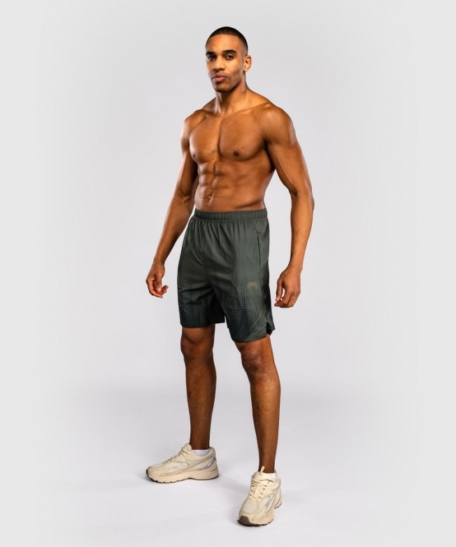 Тренировочные шорты Venum Stealth - Khaki/Dark Green | Фото 2