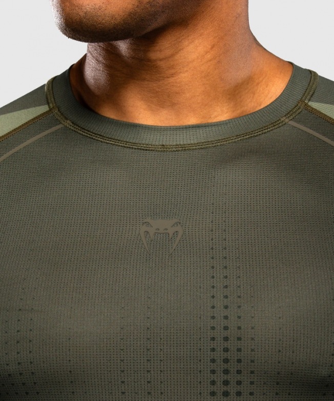 Рашгард Venum Stealth LS - Khaki/Dark Green | Фото 4