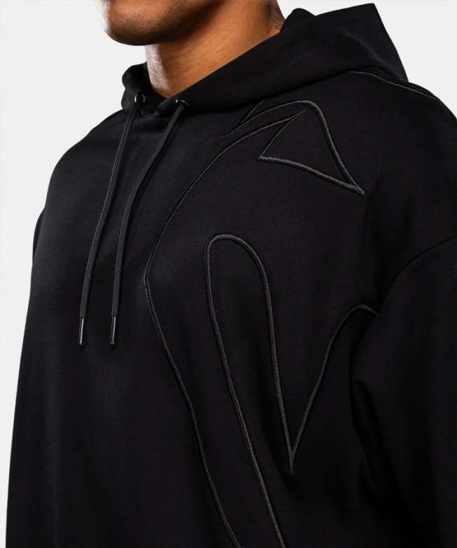 Худи Venum Giant 3D - Black | Фото 4