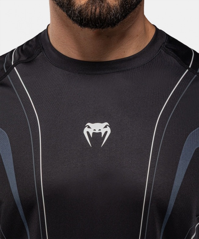 Тренировочная футболка Venum Streamline - Black/White | Фото 3
