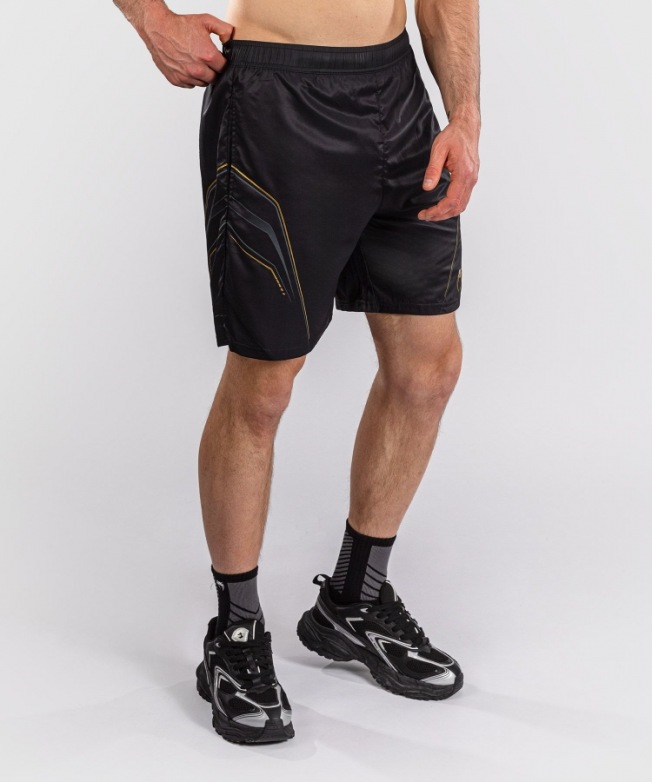 Тренировочные шорты Venum Streamline - Black/Gold | Фото 1
