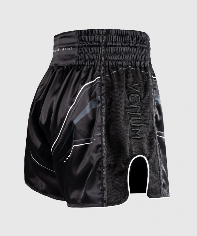 Тайские шорты Venum Streamline - Black/White | Фото 2