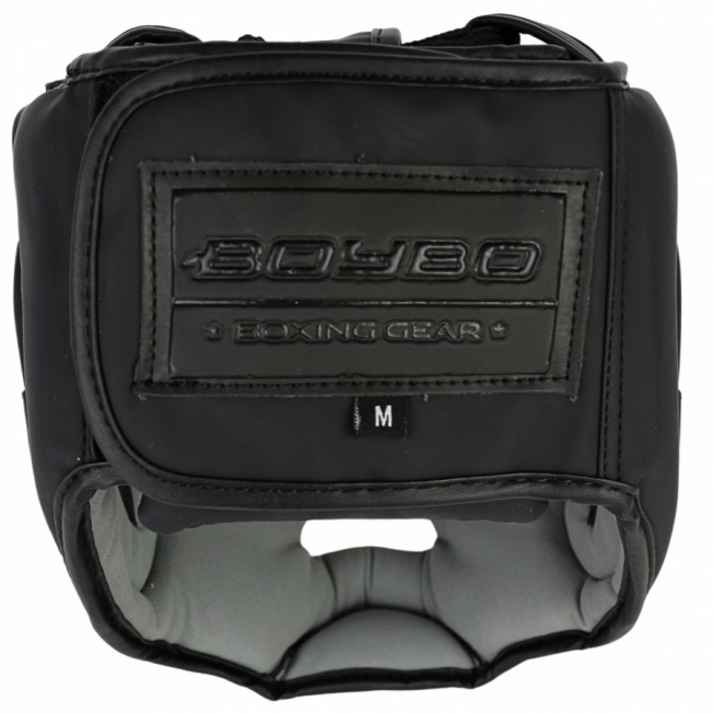 Шлем боксерский BoyBo Stain Flex (BH400) - Black | Фото 1