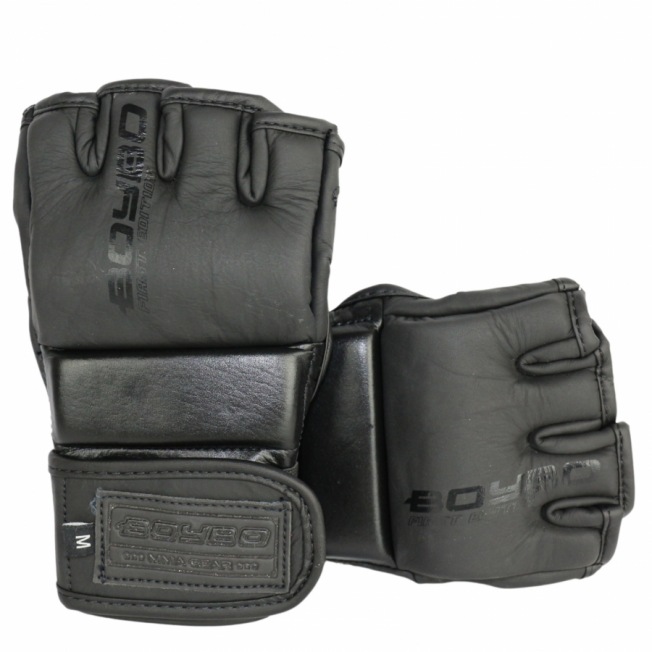 Перчатки ММА BoyBo First Edition - Черный | Фото 1