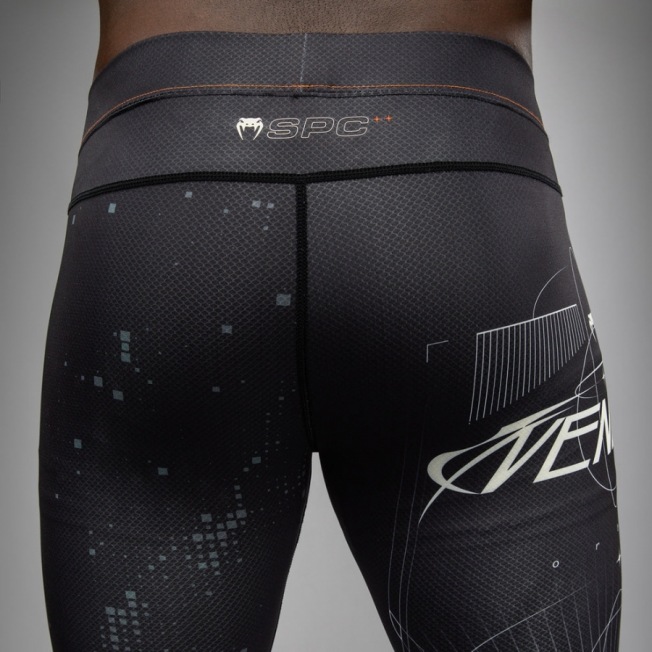 Компрессионные штаны Venum Eclipse - Black/Ivory | Фото 4