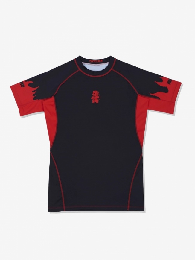 Рашгард Manto Hell SS - Black | Фото 1