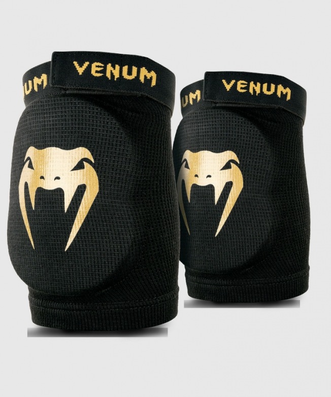 Налокотники Venum Kontact - Black/Gold