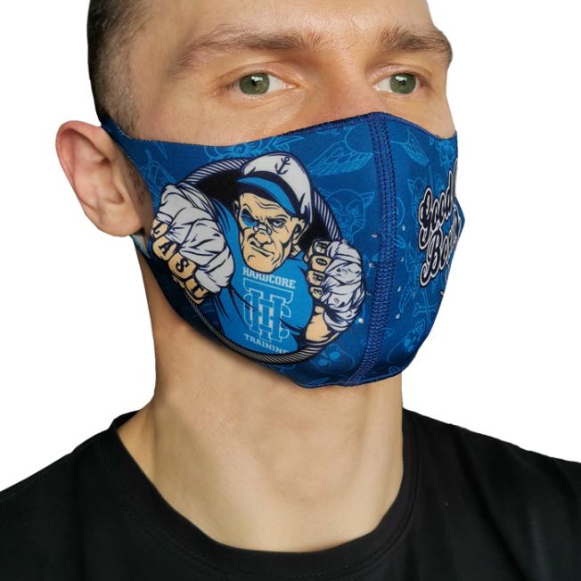 Защитная неопреновая маска Hardcore Training Good Old Boxing