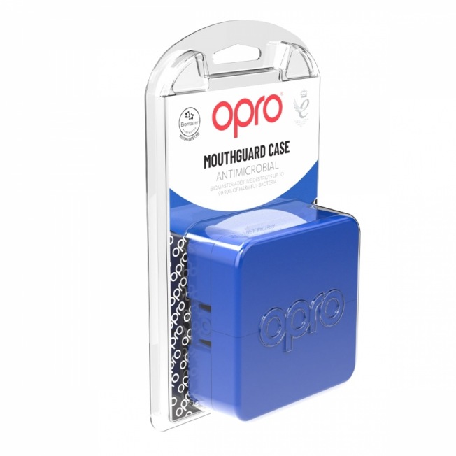 Антимикробный футляр для капы OPRO - Blue | Фото 4