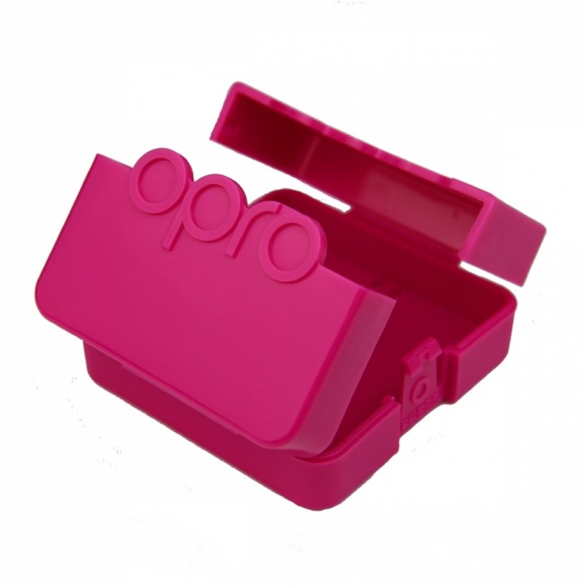 Антимикробный футляр для капы OPRO - Pink | Фото 2