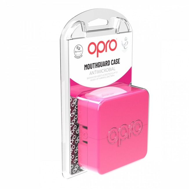 Антимикробный футляр для капы OPRO - Pink | Фото 4