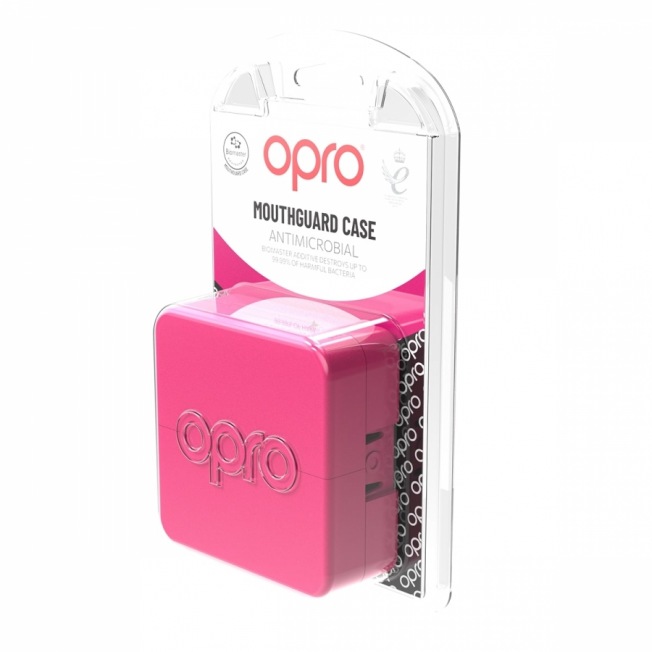 Антимикробный футляр для капы OPRO - Pink | Фото 5