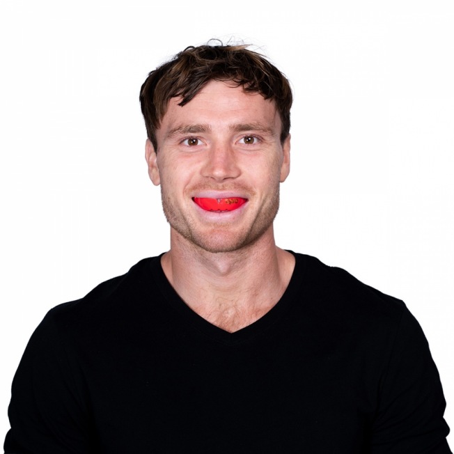 Боксерская капа взрослая Opro Self-Fit Bronze - Red | Фото 3