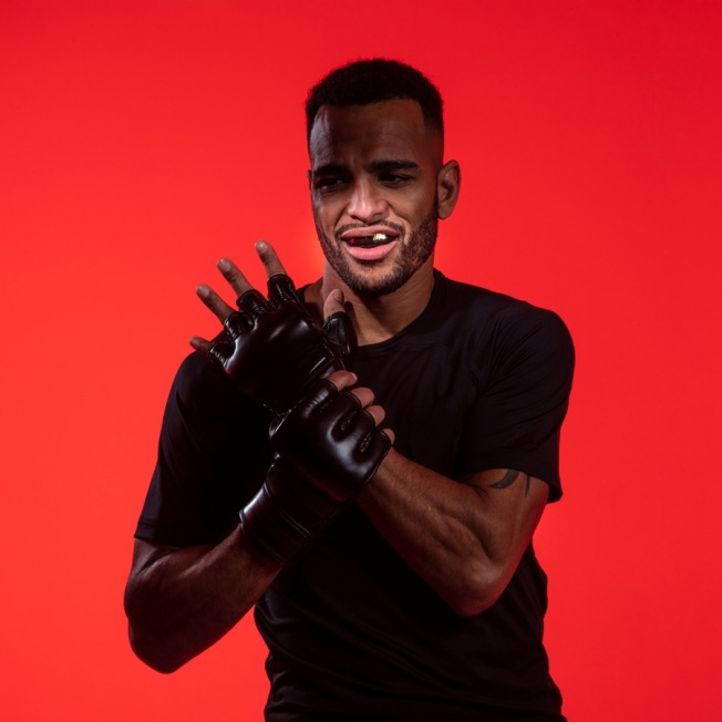 Боксерская капа взрослая  Opro Self-Fit Gold UFC - Black/Gold | Фото 3