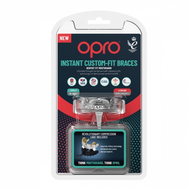 Боксерская капа для брекетов Opro Instant Custom Braces - Clear | Фото 1