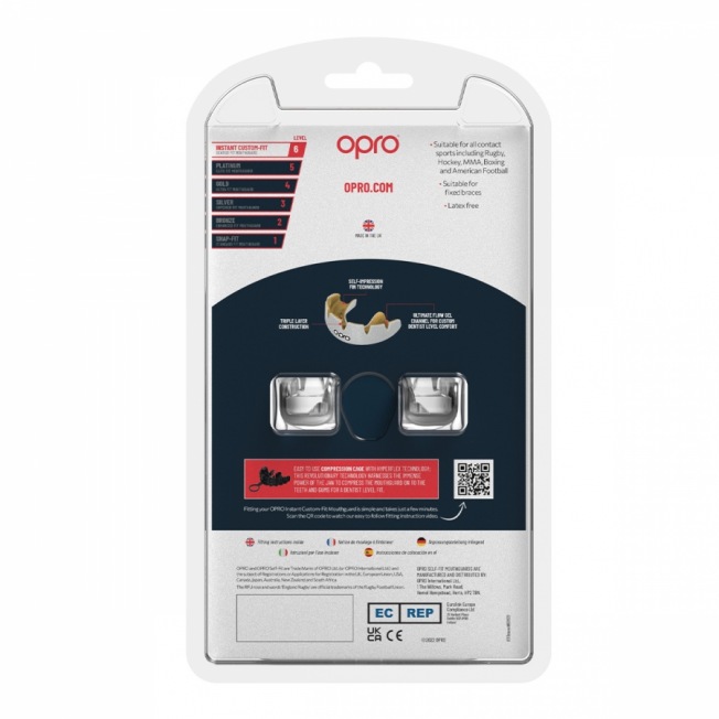 Боксерская капа для брекетов Opro Instant Custom Braces - Clear | Фото 2