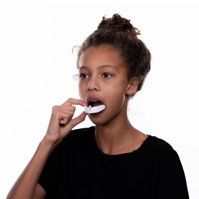 Боксерская капа взрослая Opro Snap-Fit | Фото 20