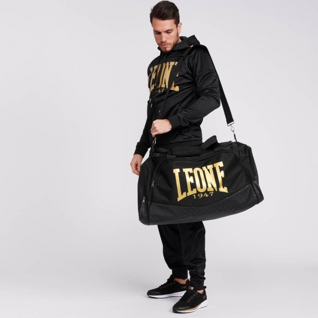 Сумка спортивная Leone DNA Duffel AC966 - Black | Фото 8