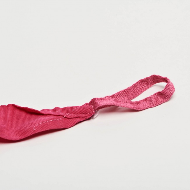 Боксерские бинты Leone AB705 - Pink (2.5m) | Фото 5