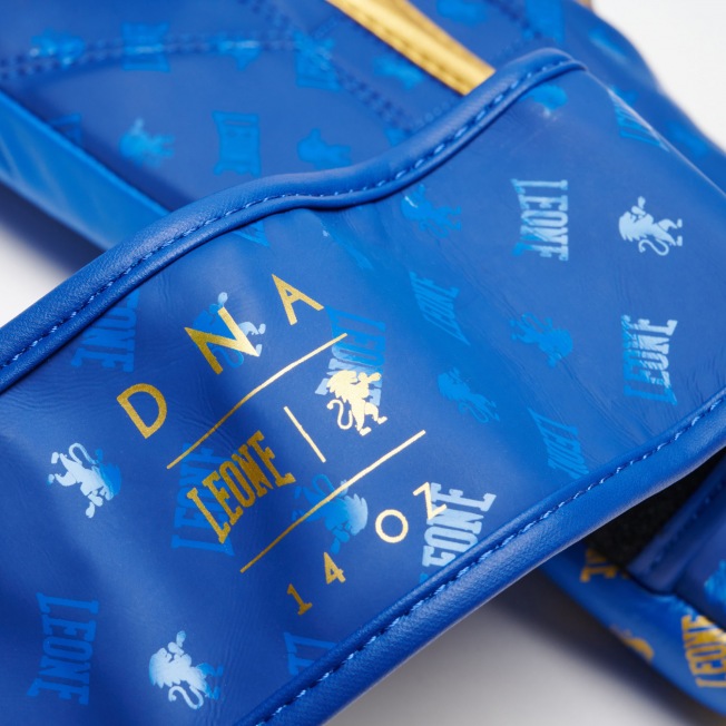 Боксерские перчатки Leone Dna GN220 - Blue | Фото 6