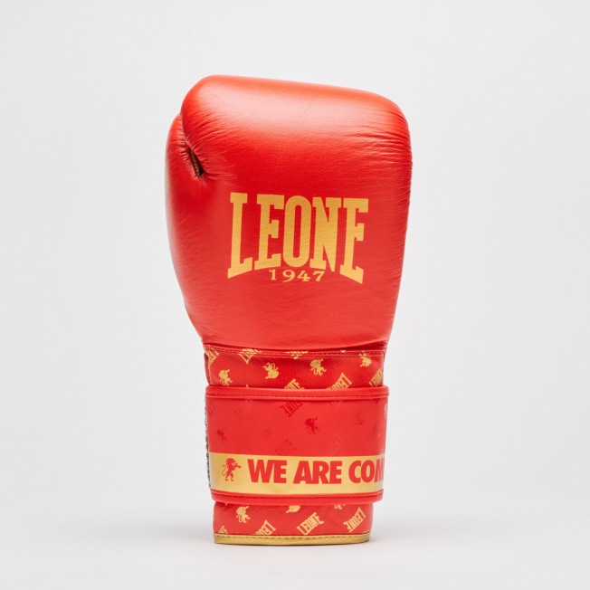 Боксерские перчатки Leone Dna GN220 - Red | Фото 1