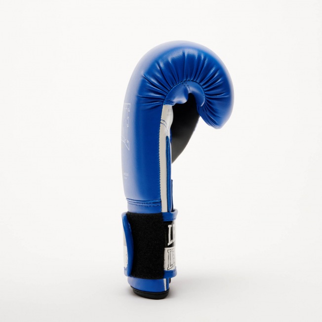 Детские боксерские перчатки Leone Iconic GN408J - Blue | Фото 4