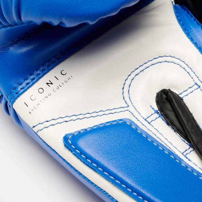 Детские боксерские перчатки Leone Iconic GN408J - Blue | Фото 7