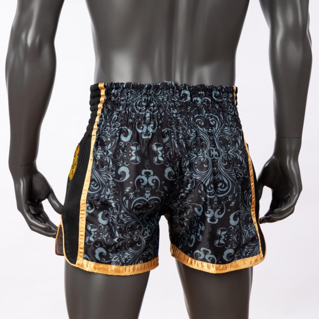 Тайские шорты Flamma Inferno - Black | Фото 3