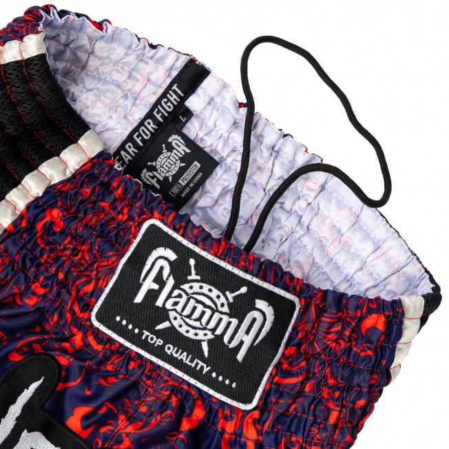 Тайские шорты Flamma Inferno - Red | Фото 4