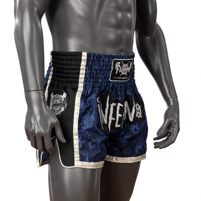 Тайские шорты Flamma Inferno - Blue | Фото 2