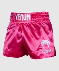 Тайские шорты Venum Classic - Pink/White