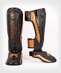 Шингарды Venum Elite Evo - Black/Bronze