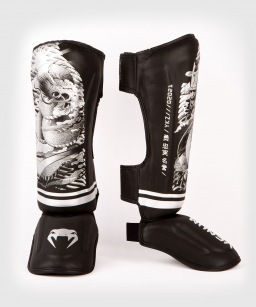 Щитки на ноги, шингарды Venum YKZ21 - Black/Silver