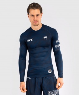 Рашгард UFC Venum Fight Week LS - Oceanic Blue
