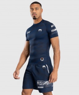 Рашгард UFC Venum Fight Week SS - Oceanic Blue