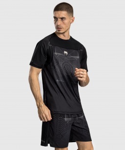 Футболка тренировочная Venum G-Fit Air-Deep Black/Desert Sand
