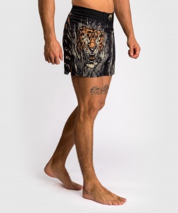 Шорты для единоборств Venum Tiger - Black/Neon Orange