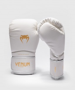 Перчатки боксерские Venum Contender 1.5 - Ivory/Gold