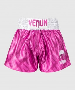 Тайские шорты Venum Contender XT - Candy Pink/White