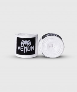 Бинты боксерские Venum Kontact - White (4m)