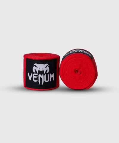 Бинты боксерские Venum Kontaсt - Red (2.5m)
