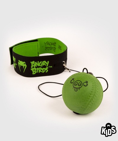 Детский мяч для бокса Venum Angry Birds - Green
