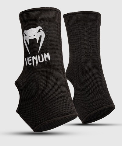 Голеностопы Venum Kontact - Black/Silver